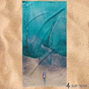 Aquaholic Beach Towel