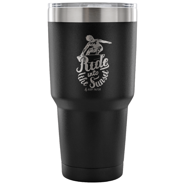 Ride Into The Sunset - 30 Ounce Vacuum Tumbler