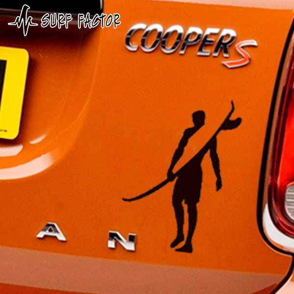 Cool Surfer Sticker