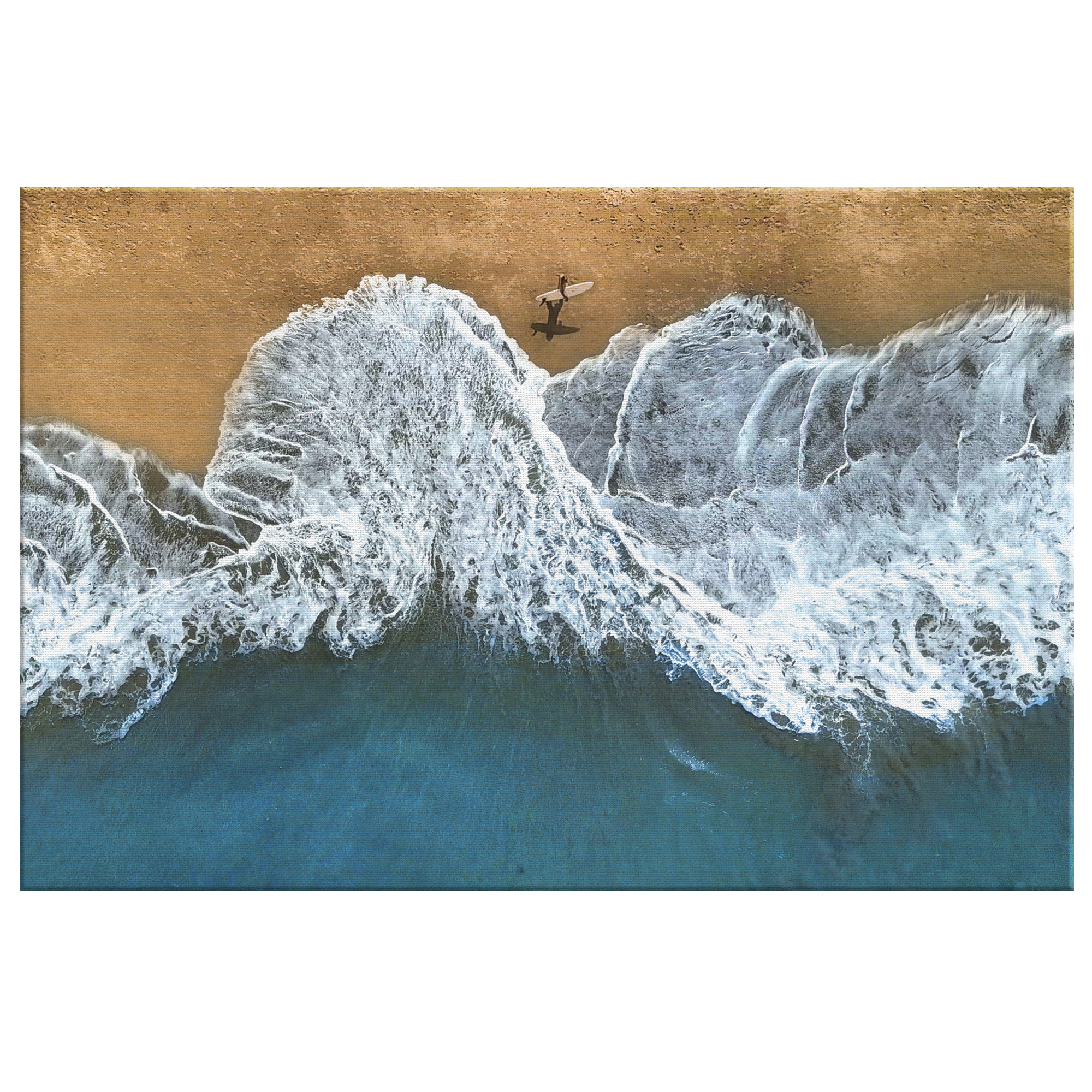 Surfer's Paradise Single Panel Canvas