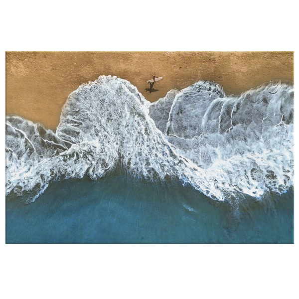 Surfer's Paradise Single Panel Canvas