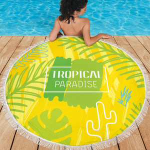 Tropical Paradise Beach Towel