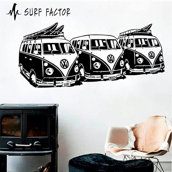 Surf Vans Sticker