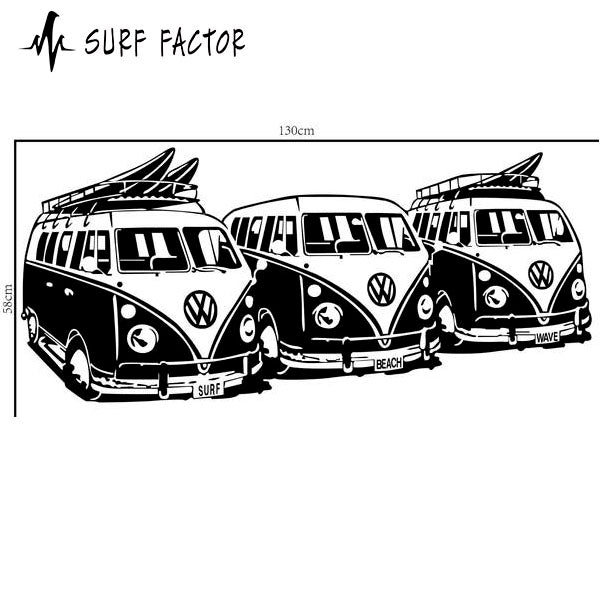 Surf Vans Sticker