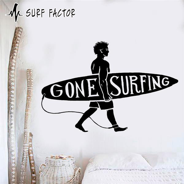 Gone Surfing Sticker
