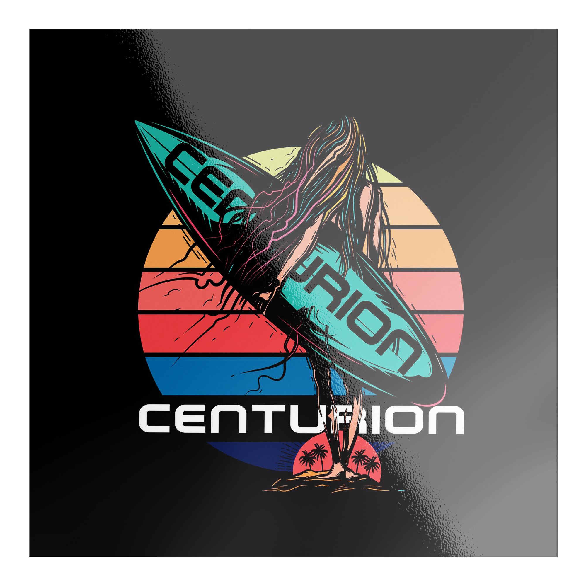 Centurion Square Sticker
